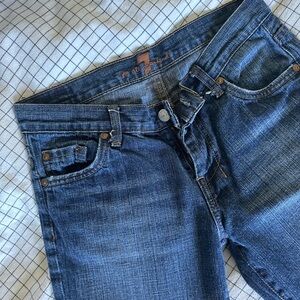 7 For All Mankind Dark Blue Little Flare!